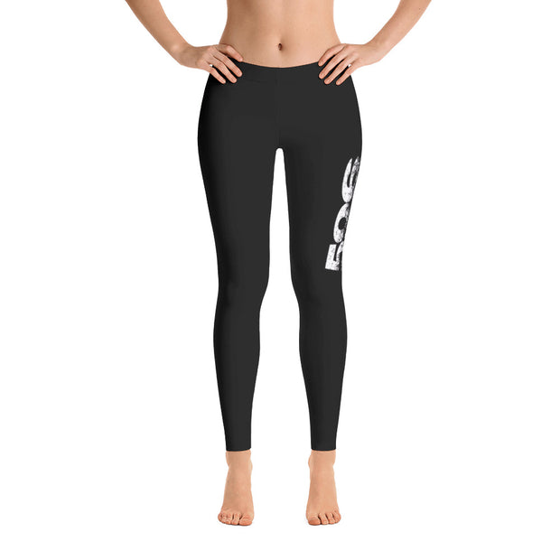 Leggings - White/Black - 506 Apparel