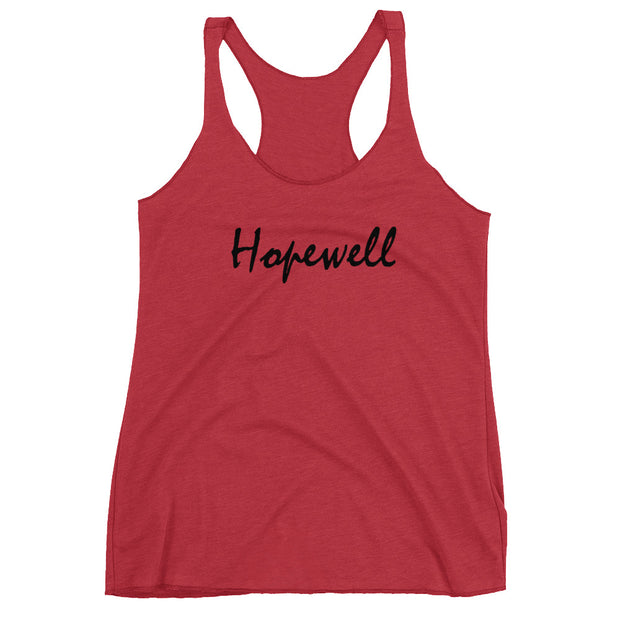 Women's Racerback Tank - Hopewell - Black - 506 Apparel